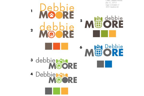 Debbie Moore Branding